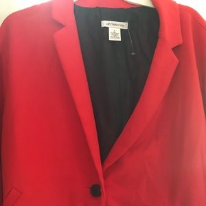 Liz Claiborne red blazer